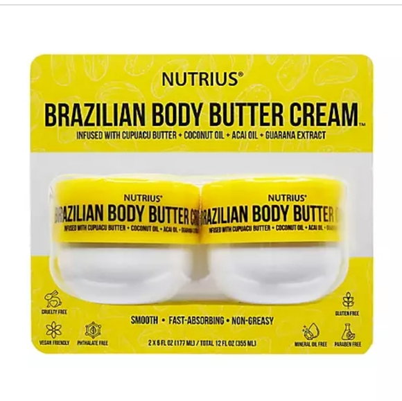Nutrius Skincare Nutrition Brazilian Body Butter Poshmark